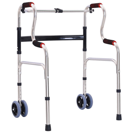 Sturdy Stainless Steel Mobility Aid for Disabled