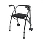 Sturdy Aluminum Folding Walker for Elderly