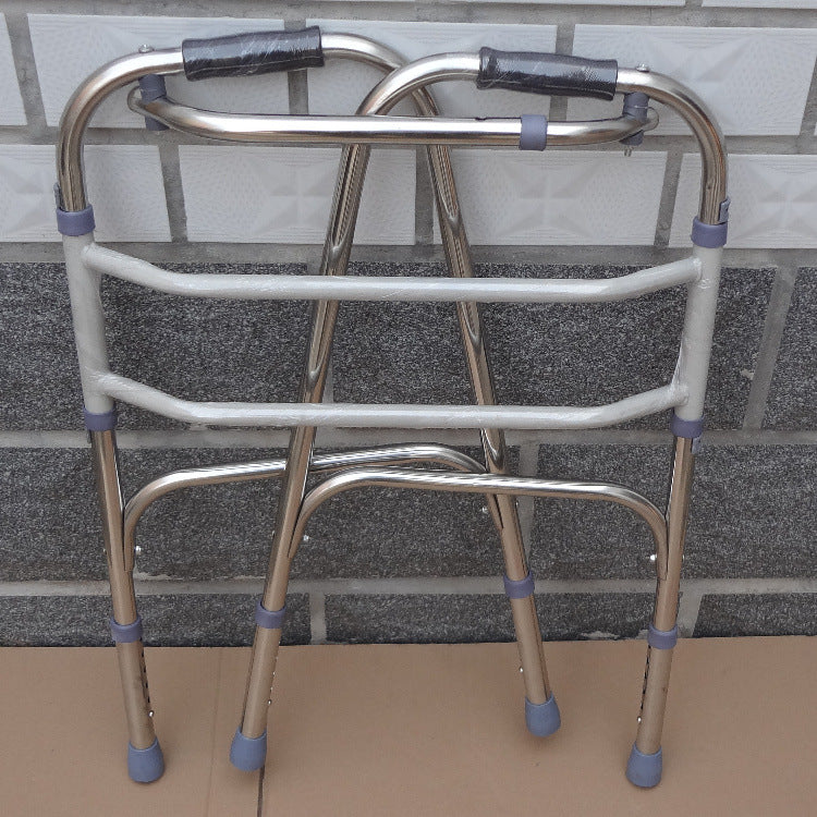 Lightweight Folding Walker for Elderly Mobility