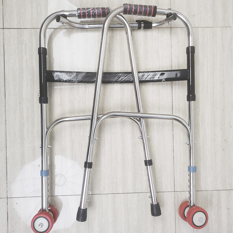 Adjustable, Foldable, Anti-slip Folding Walker for Shower Chair