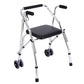 Sturdy Folding Walker for Elderly with Wheels