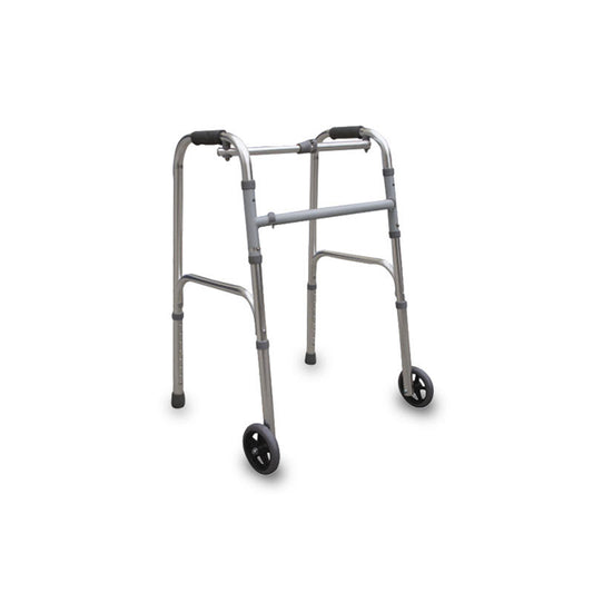 Sturdy Dual-wheel Mobility Aid for Disabled 