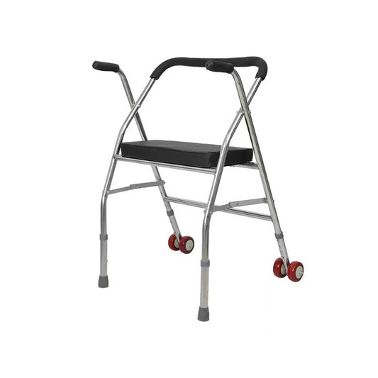 Portable Stainless Folding Walker for Elderly