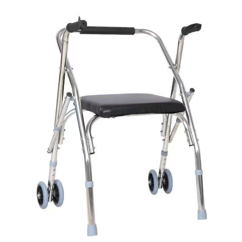 Adjustable Foldable Stainless Steel Mobility Aids for Disabled and Elderly