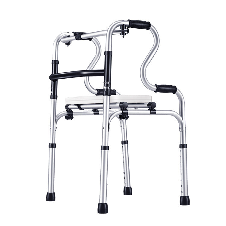 Portable Folding Aluminum Walker for Elderly