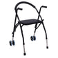 Sturdy Folding Walker for Elderly Mobility Aid