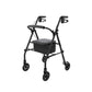 Sturdy Folding Walker for Elderly Shopping