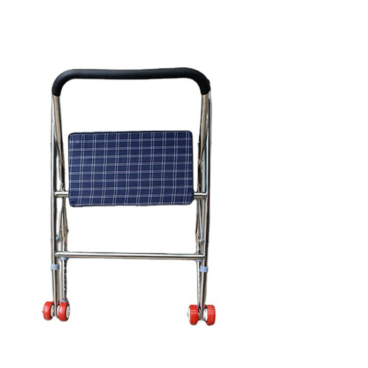 Sturdy Folding Walker for Elderly Rehabilitation