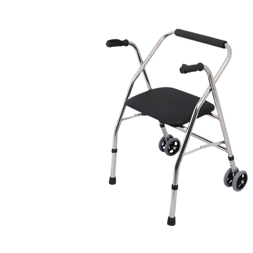 Foldable Stainless Steel Mobility Aids for Disabled and Elderly