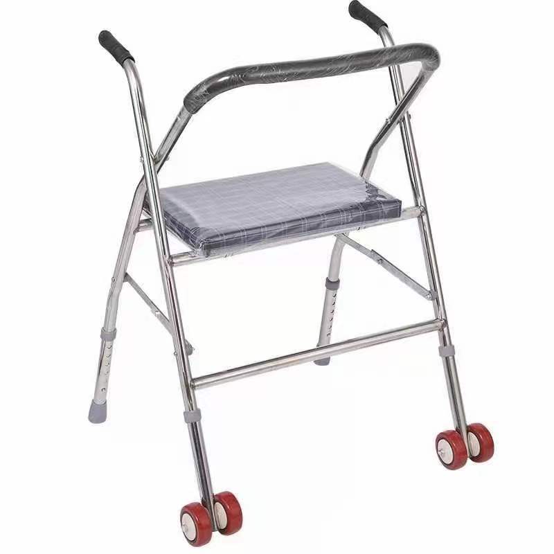 Sturdy Foldable Wheeled Walker