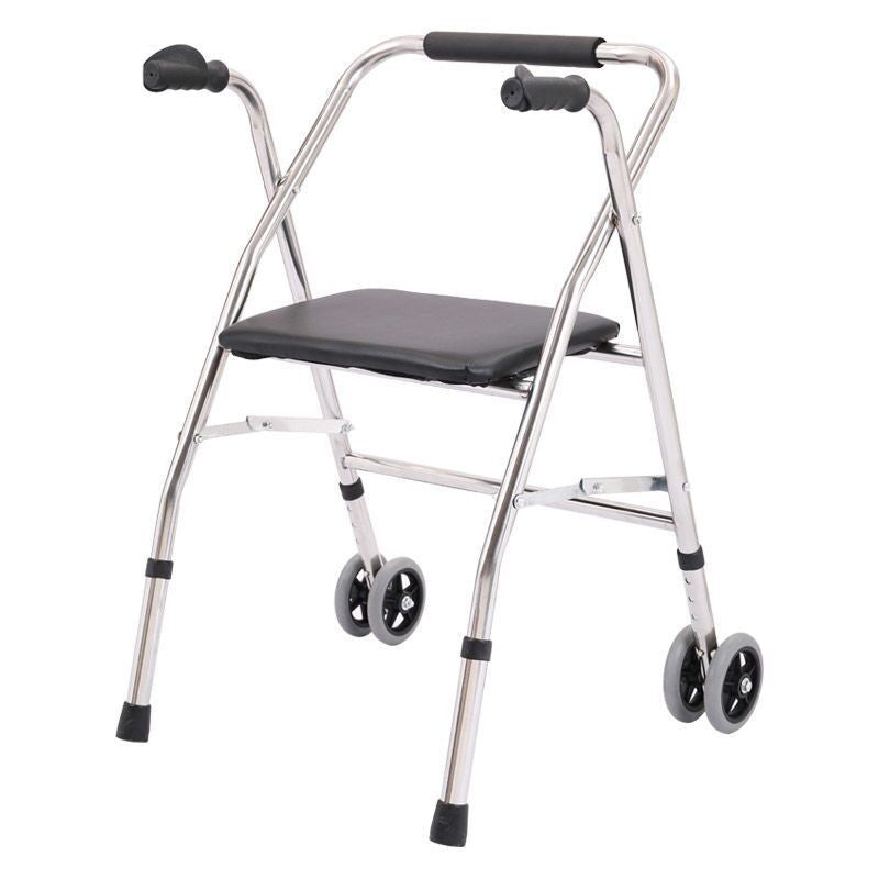 Sturdy Folding Walker for Elderly Mobility