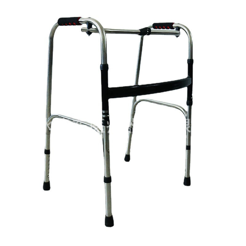 Sturdy Folding Walker for Elderly and Patient Rehabilitation