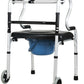 Adjustable Portable Commode Chair YC8204NDP