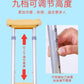 Adjustable Multi-gear Aluminum Alloy Walking Canes for Seniors 铝合金双升一根