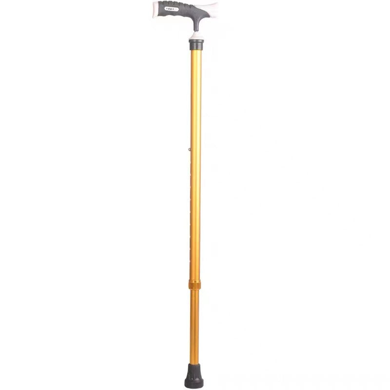 Adjustable, Lightweight, Anti-slip Walking Canes for Seniors 黄色