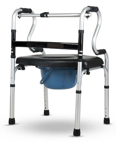 Adjustable Portable Commode Chair YC8207WP