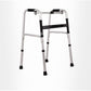 Sturdy Stainless Folding Walker for Elderly 铝合金【黑杠】