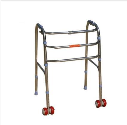 Sturdy Stainless Folding Walker for Elderly Rehabilitation 462208857