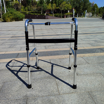 Foldable Portable Commode Chair for Elderly and Disabled 铝单弯基础款