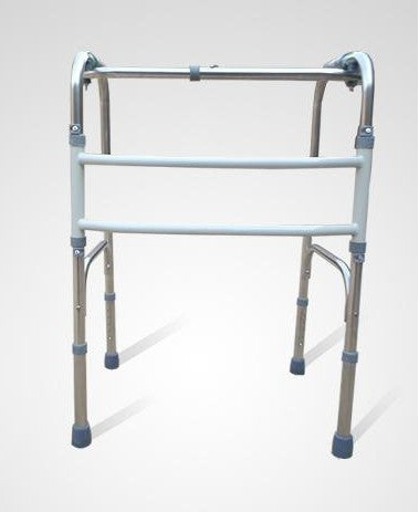 Sturdy Stainless Folding Walker for Elderly Rehabilitation 618685402