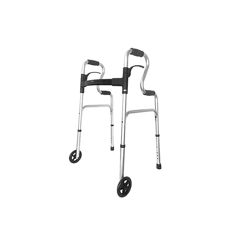 Lightweight Aluminum Disabled Mobility Aids with Seat and Wheels