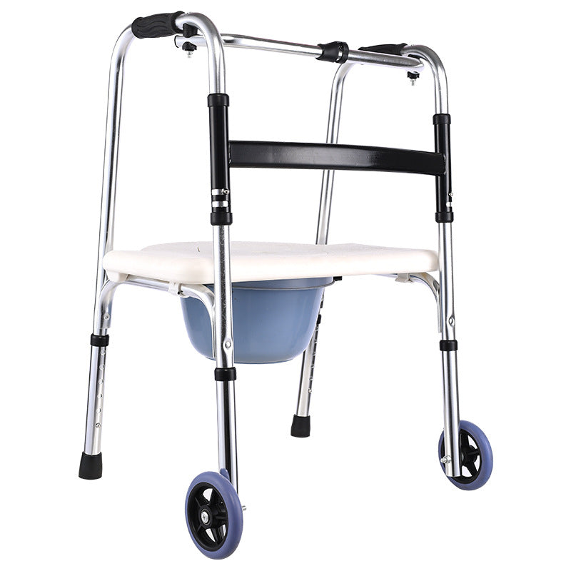 Foldable Aluminum Commode Chair for Elderly