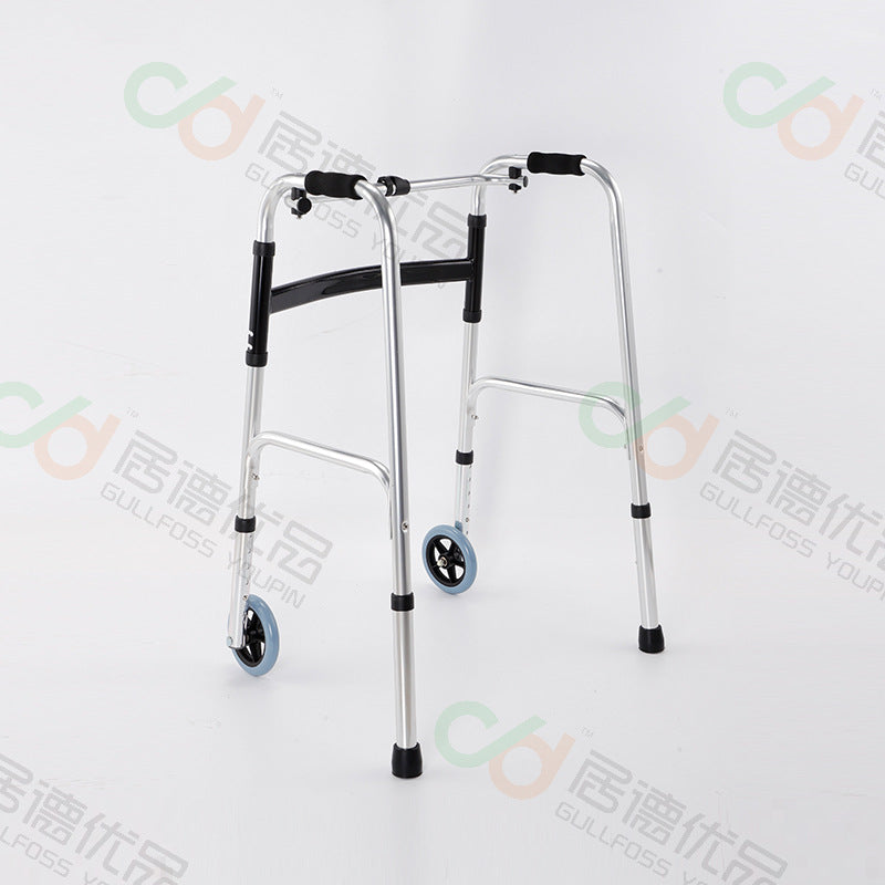 Adjustable Portable Aluminium Alloy Disabled Mobility Aids GD-912L 61*51*74