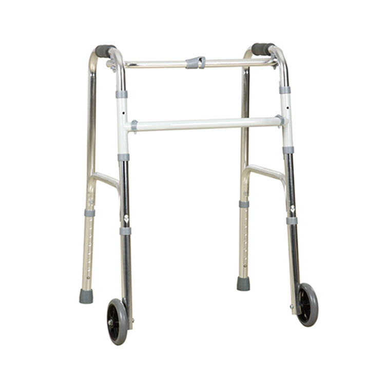 Portable Folding Aluminum Walker for Elderly