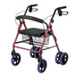 Lightweight Folding Walker with Seat and Basket for Elderly and Children