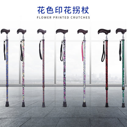 Colorful, Telescopic, Anti-slip Walking Canes for Seniors 多色可选