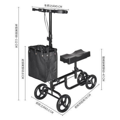 Lightweight Folding Walker for Elderly Mobility 9003