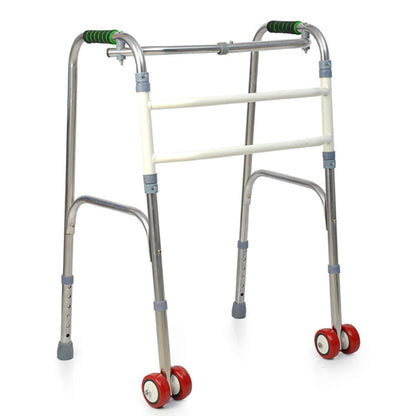 Adjustable Height Folding Walker for Walking Aid 