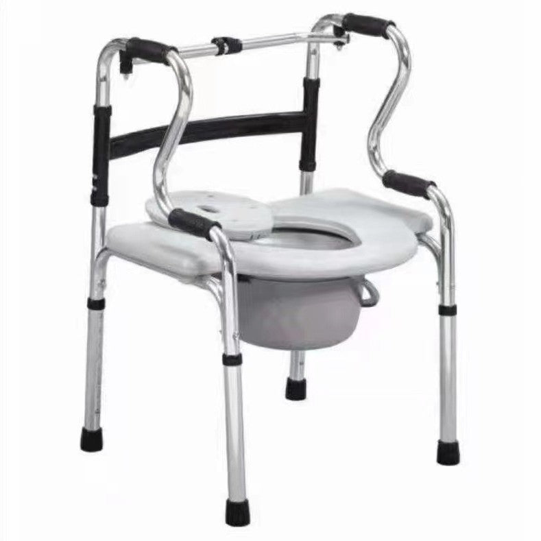 Sturdy Stainless Folding Walker for Elderly