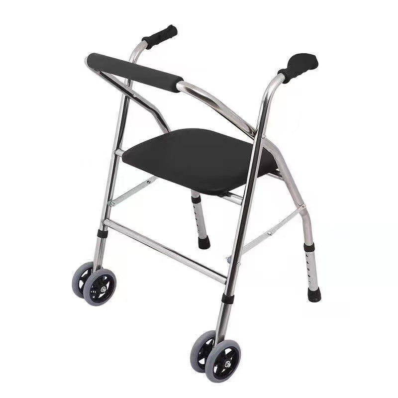 Adjustable Foldable Stainless Steel Mobility Aids for Disabled and Elderly