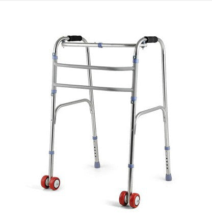 Sturdy Stainless Folding Walker for Elderly Rehabilitation 620613800