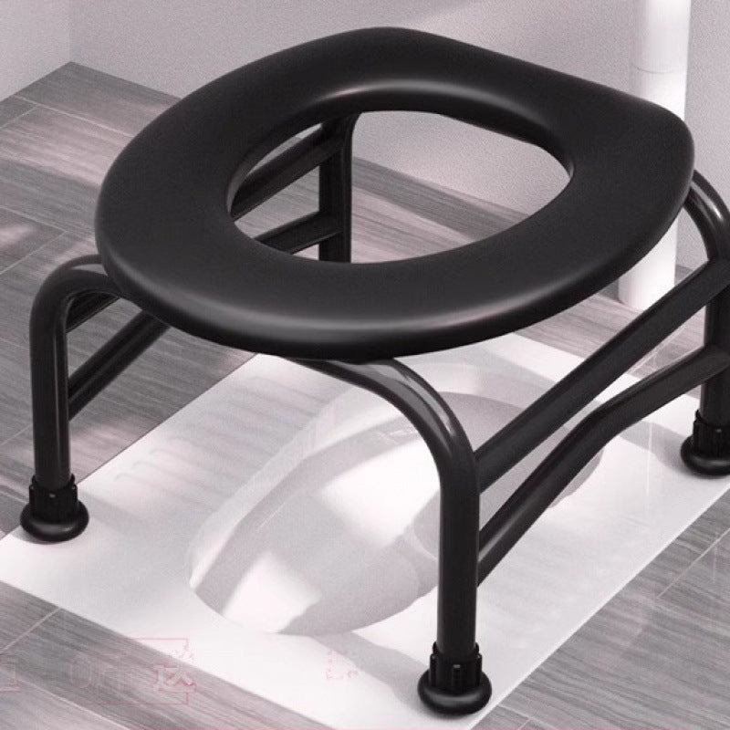 Adjustable Portable Commode Chair 42高不锈钢防滑脚折叠【无赠品】