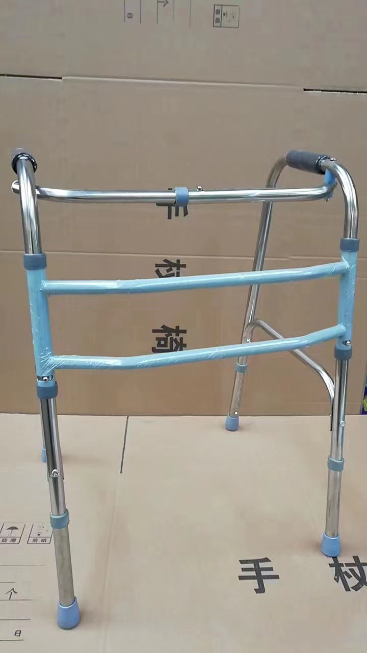 Sturdy Folding Walker for Elderly Rehabilitation 738335874