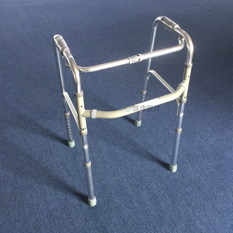 Foldable Dual-wheel Walker for Standing and Walking 