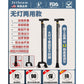 Adjustable Anti-slip Walking Canes for Seniors 黑色两用无灯款（防滑按摩手柄+单脚+大四脚）