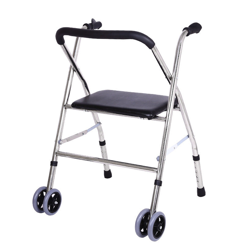 Sturdy Folding Walker for Mobility Aid