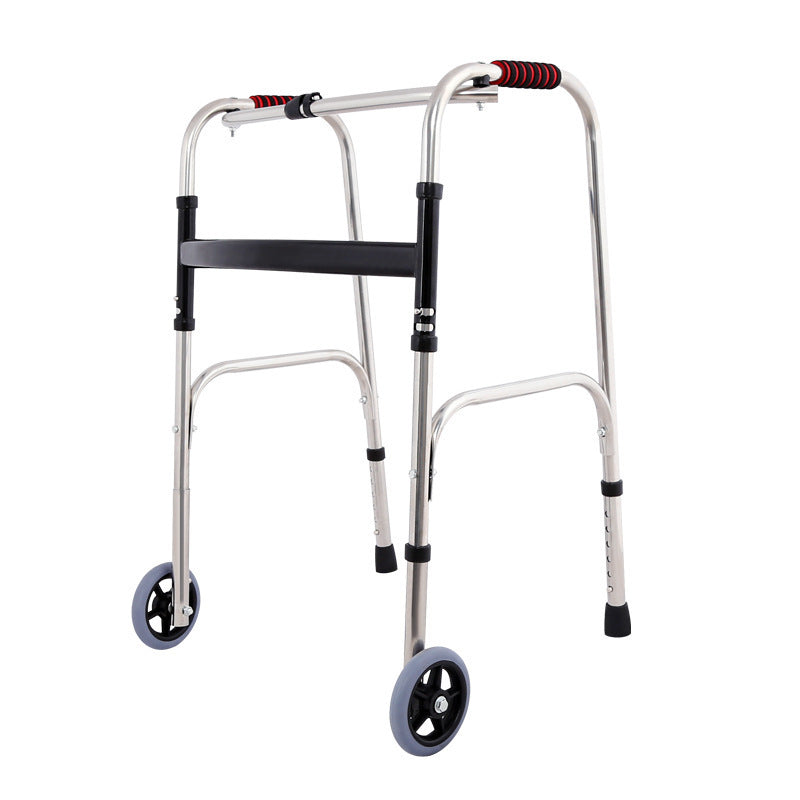 Adjustable Stainless Folding Walker for Elderly