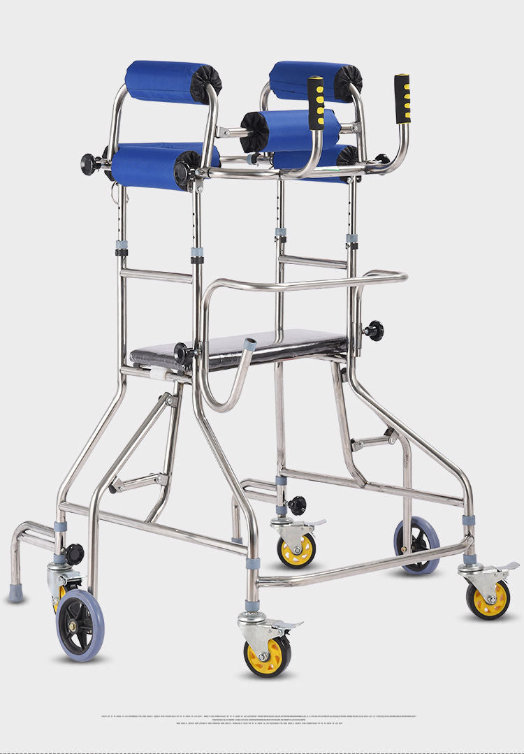 Sturdy Stainless Adult Walker for Mobility Aids