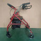 Lightweight Folding Walker with Seat and Basket for Elderly and Children