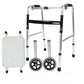 Lightweight Portable Disabled Mobility Aids 铝合金单弯带浴板带轮子 默认