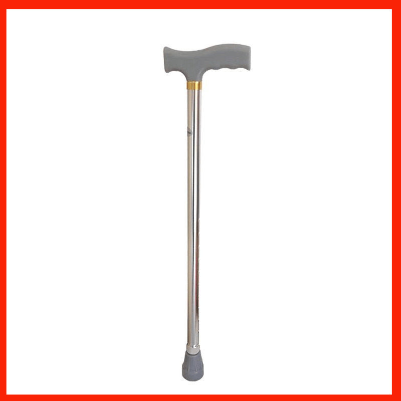 Lightweight, Thickened, Anti-slip Walking Canes for Seniors 铝合金银色 标准套餐