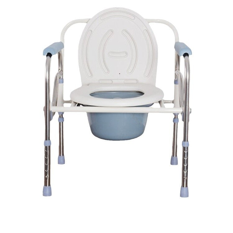 Portable Foldable Commode Chair for Elderly