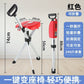 Foldable, Multifunctional, Anti-slip Walking Canes for Seniors 玫红色 87cm