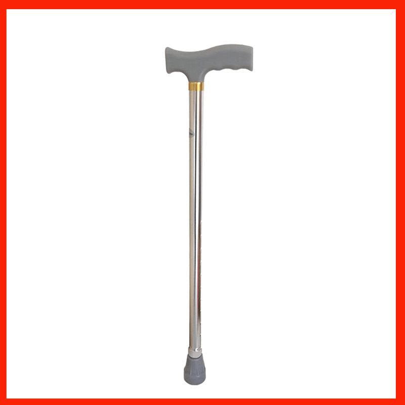 Lightweight Anti-slip Aluminum Alloy Telescopic Walking Canes for Seniors 铝合金银色 标准套餐