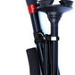 Adjustable Dual-handle Elderly Walking Canes with Alarm and Light