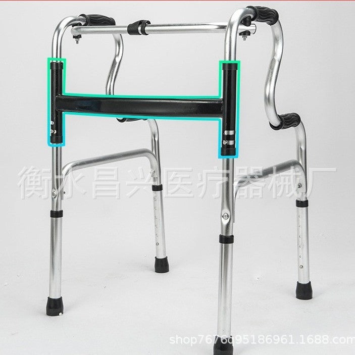 Sturdy Folding Walker for Elderly 双弯可折叠